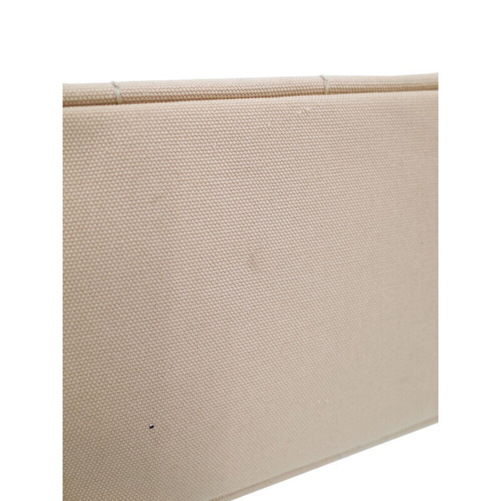 Prada Canapa Tote canvas handbag top handles 2way Beige Tan - Picture 7 of 9